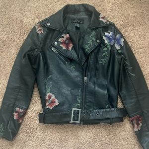 Leather jacket